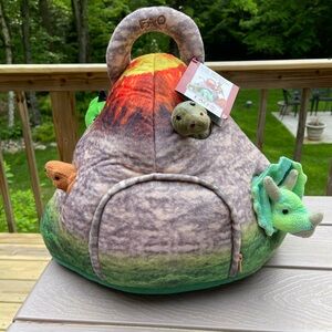 FAO Dino Volcano Plush Set